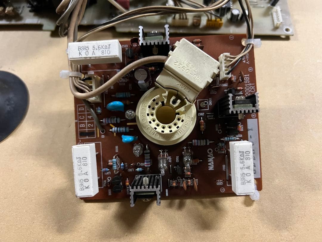 ナナオ CRT基板05A00792E1 ブラスト用ジャンク - メルカリ
