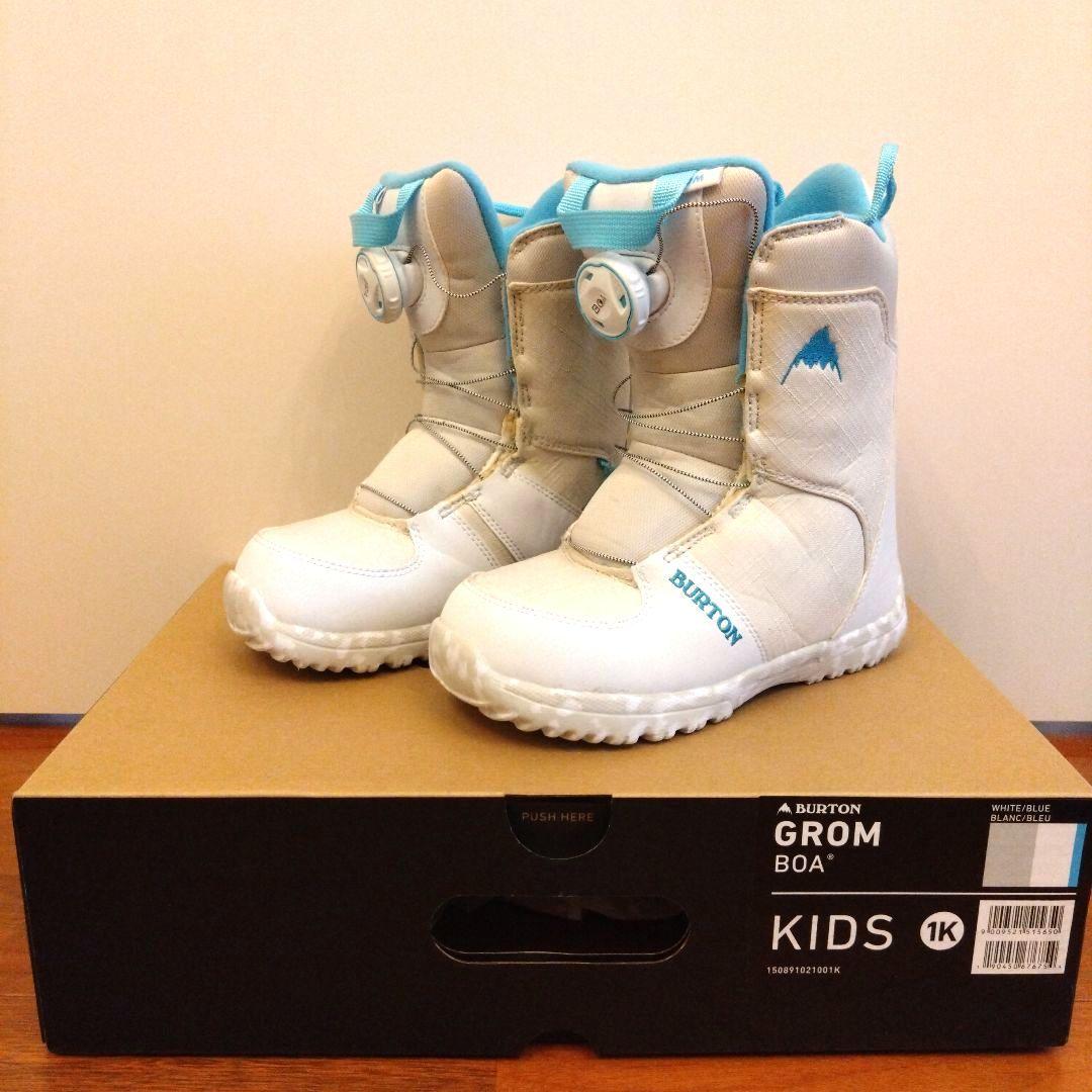 Burton キッズスノーボードブーツ boa 21cm 24-25 2025 BURTON バートン スノーボードブーツ キッズ Kids' Smalls