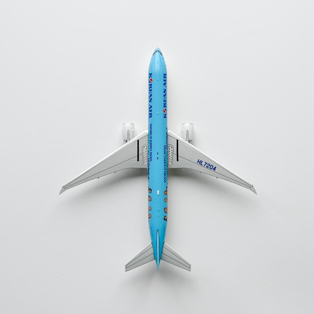 大韓航空 B777-300ER ブラックピンク 特別塗装 釜山万博 1/400 - メルカリ