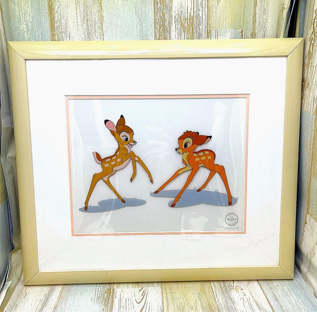 限定品 レア☆バンビ Bambi ファリーン セル画 セリグラフィー