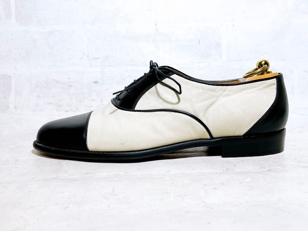 イタリア製【未使用】BRUNOMAGLI スペクテイターシューズ コンビ UK9