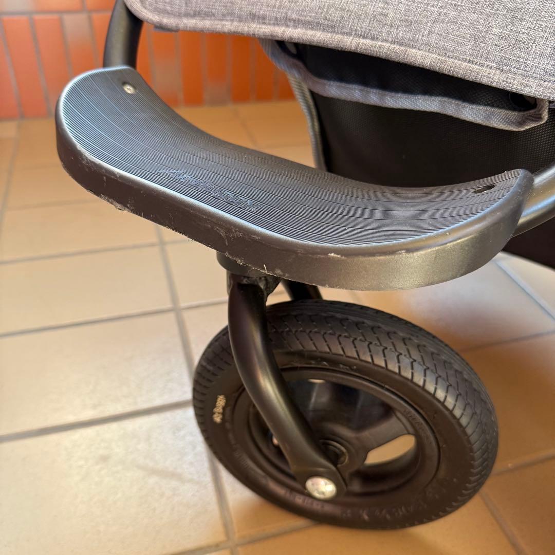 エアバギーココダブルEX フロムバース アースグレイ レインカバー未使用