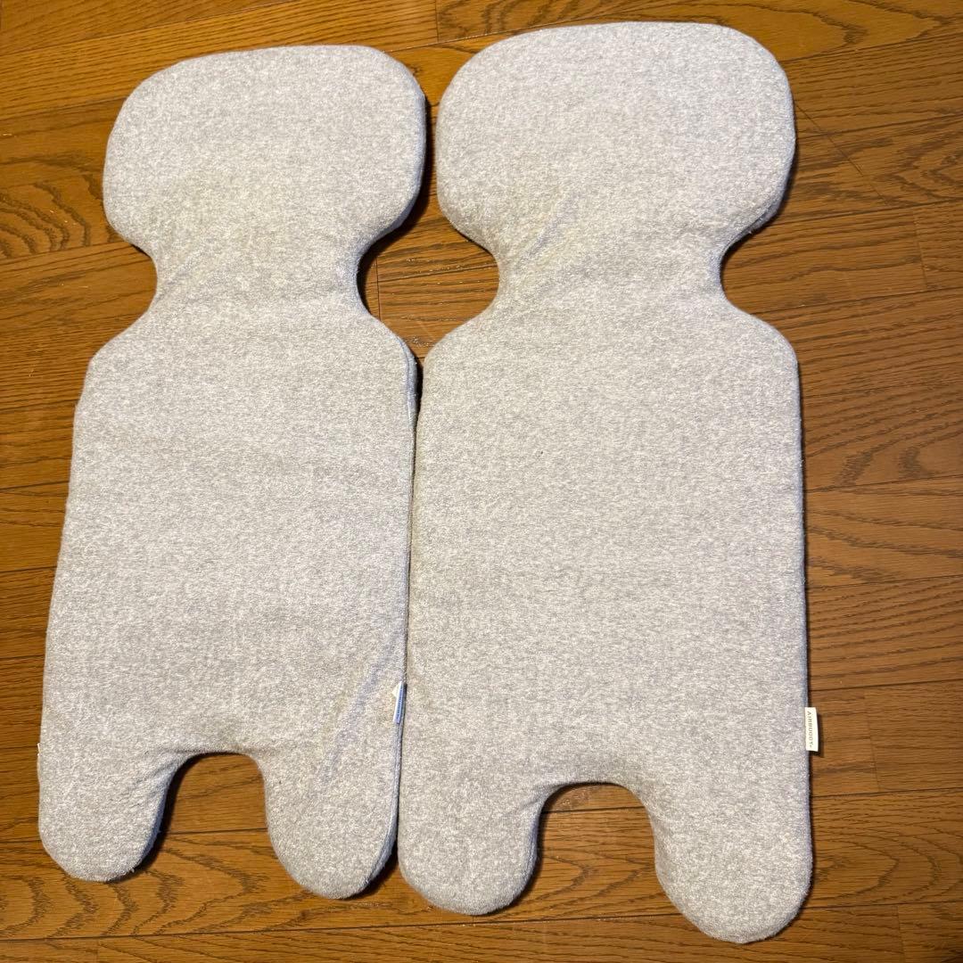 エアバギーココダブルEX フロムバース アースグレイ レインカバー未使用