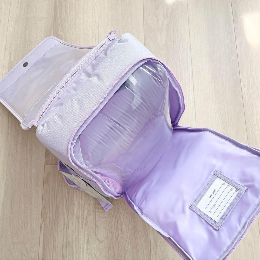 プティマイン 軽量ランドセル ランリュック パープル ラベンダー 薄紫