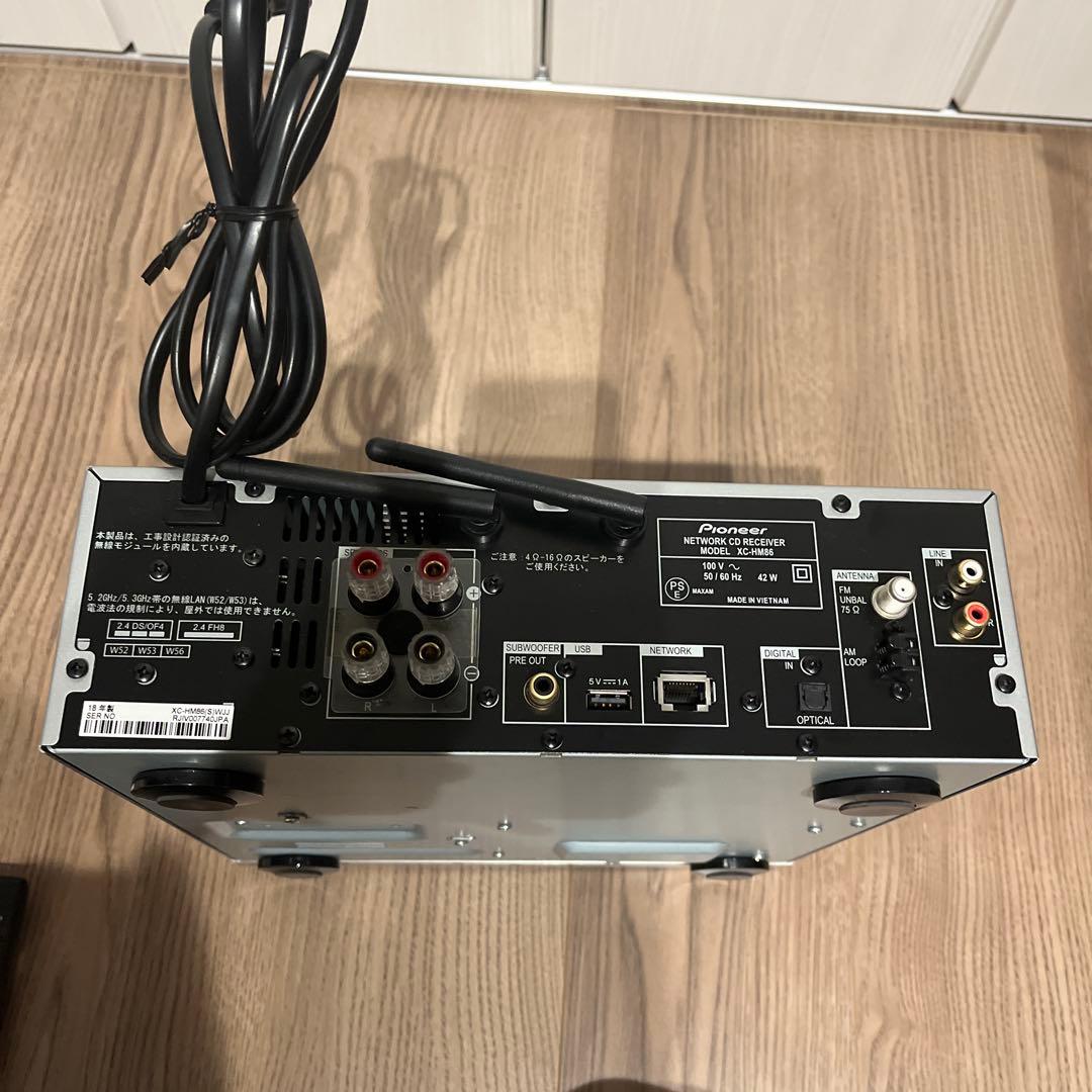 完動品】PioneerネットワークCDレシーバー XC-HM86 パイオニア - メルカリ