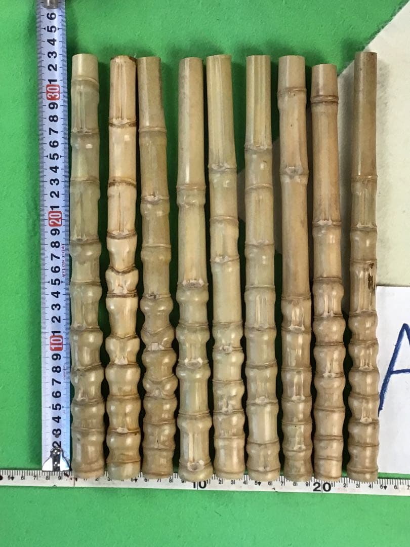 釣り具・その他グリップ用布袋竹「太・極上、上物・芽取り済み」9本