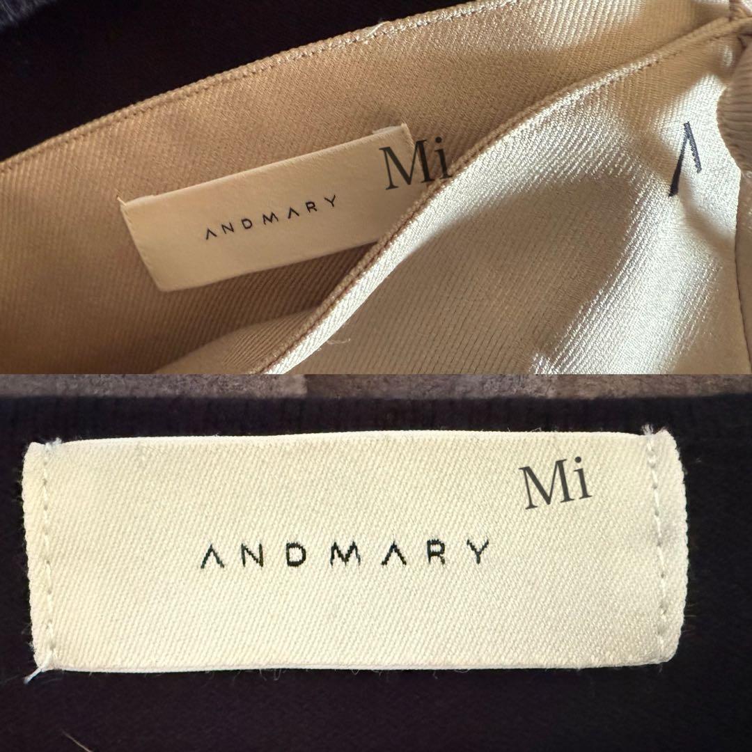 ANDMARY Karen knit set mini dress - メルカリ