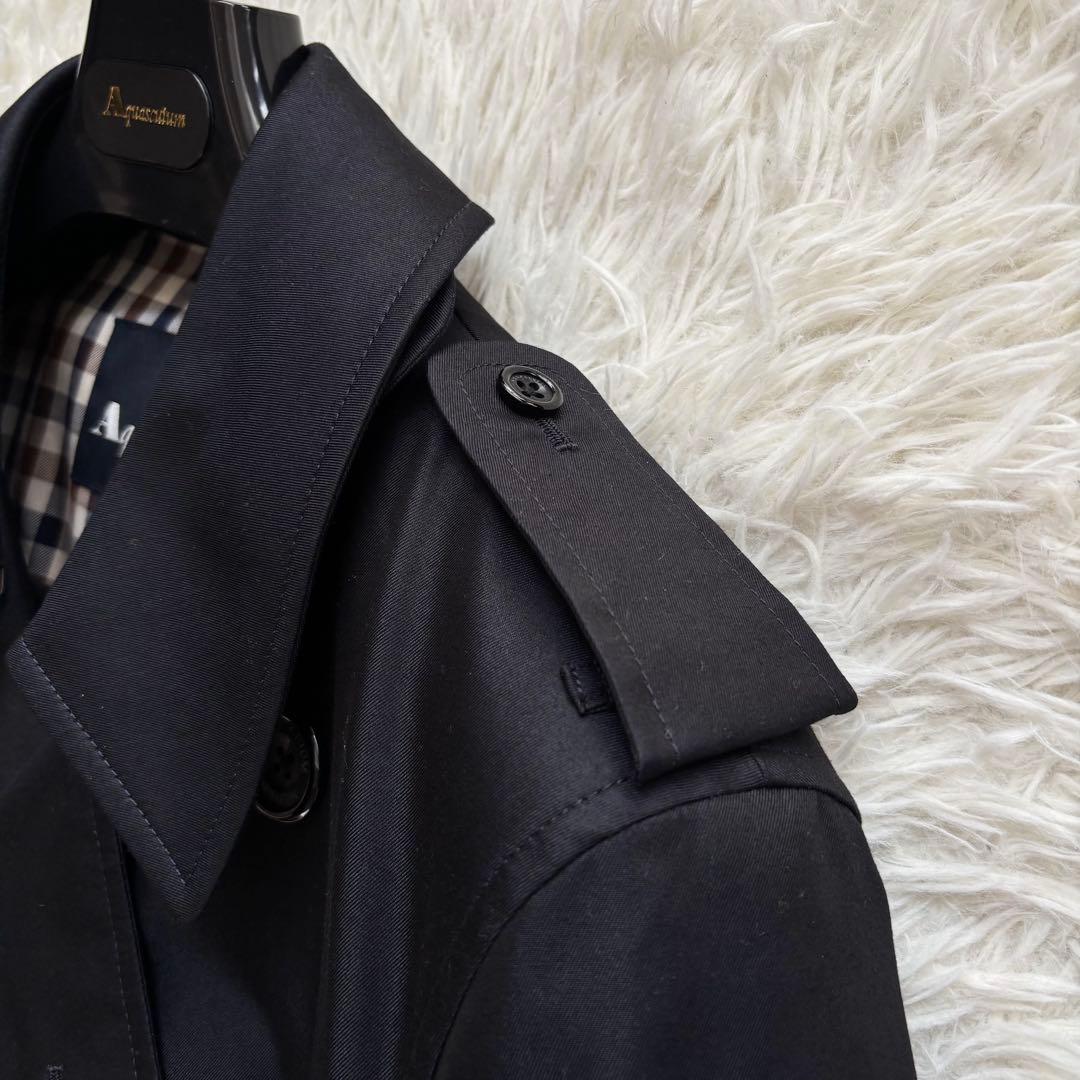 未使用級 Aquascutum Princegate トレンチコート メンズM - メルカリ