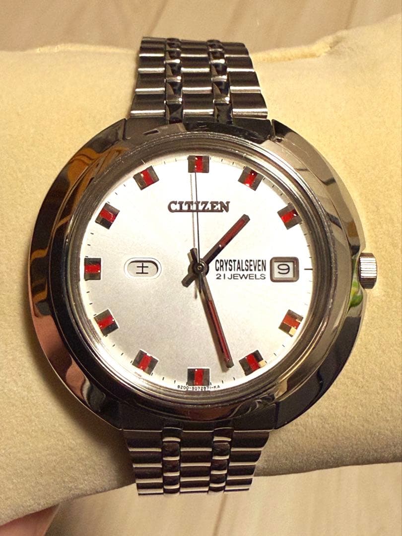 ポ*ん様 【美品】CITIZEN クリスタルセブン ナイアガラ CTV66-05