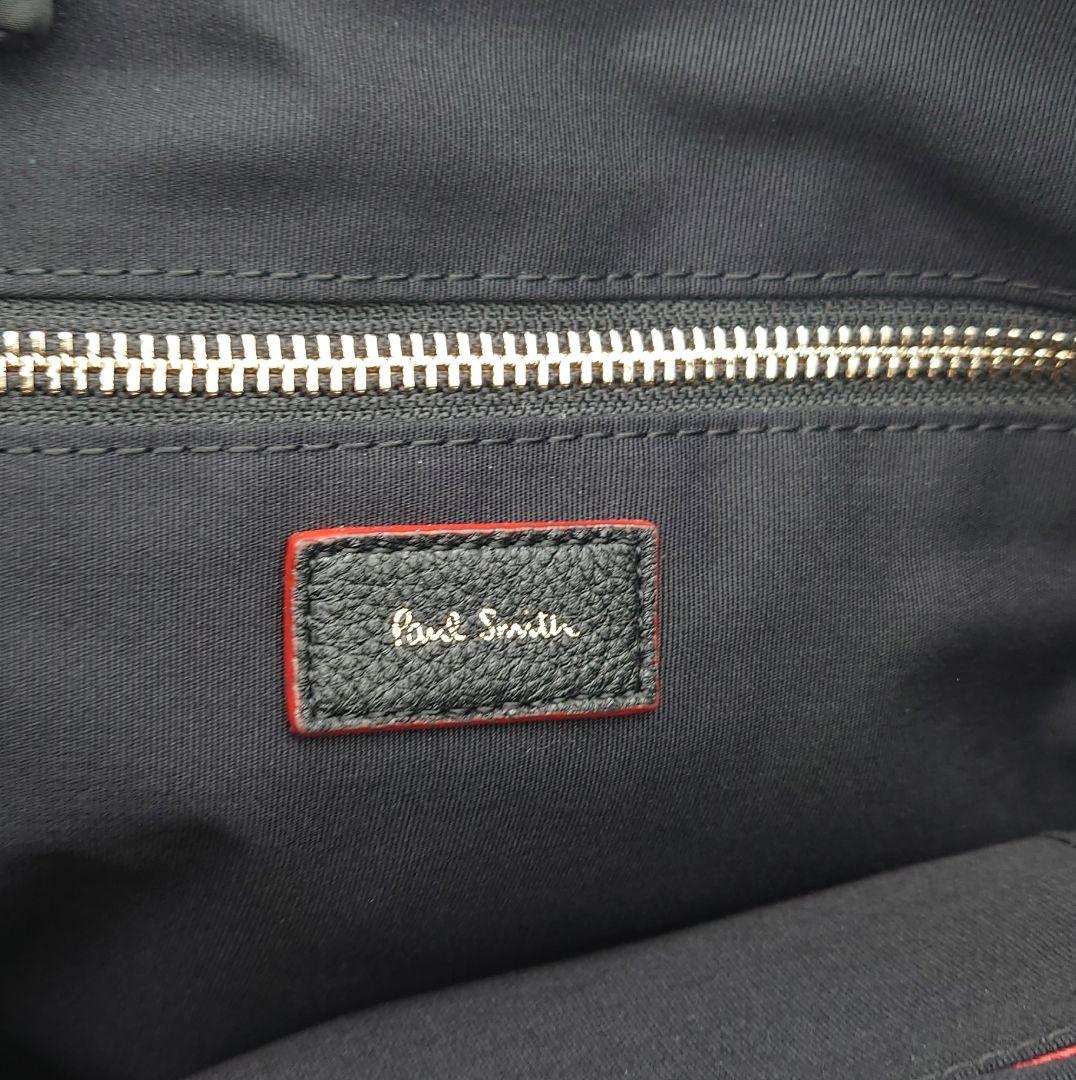 極美品】ポールスミス レザー トートバッグ マルチカラー メンズ
