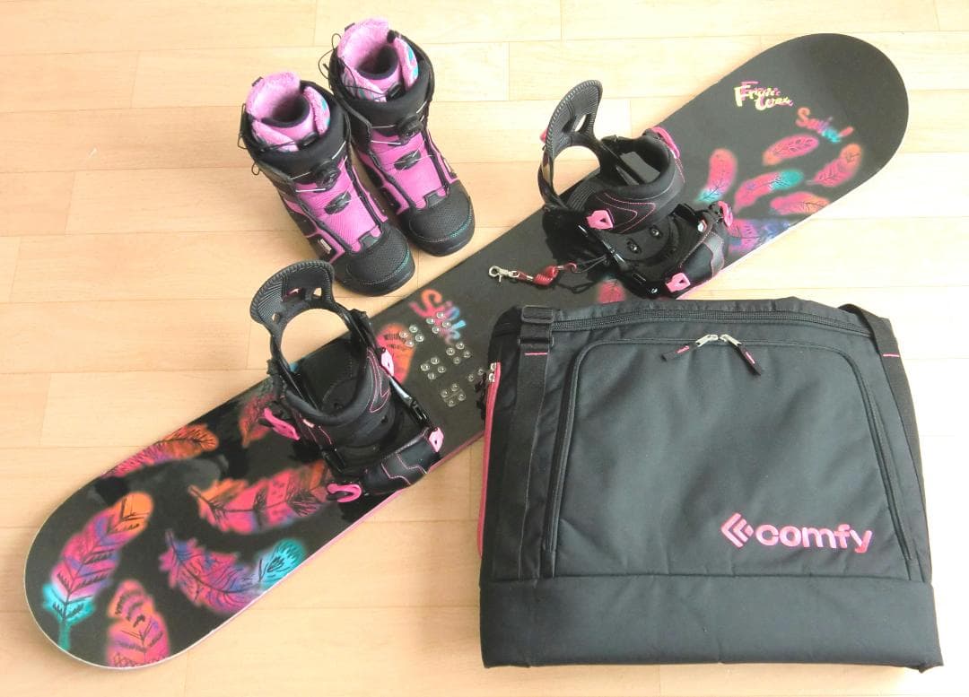 ■■1月限定■送料無料■swivel■女性用セット■146/24.5■WAX済■ シチズン ウィッカ ソーラー フラワーパターンダイヤル KH4-963-13