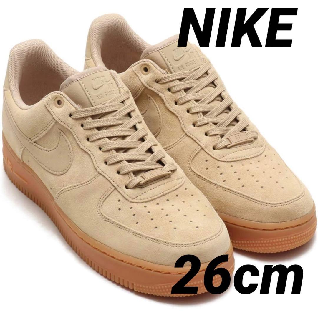 ナイキ エア フォース 1 07 LV8 スエード NIKE ベージュ 26cm - メルカリ