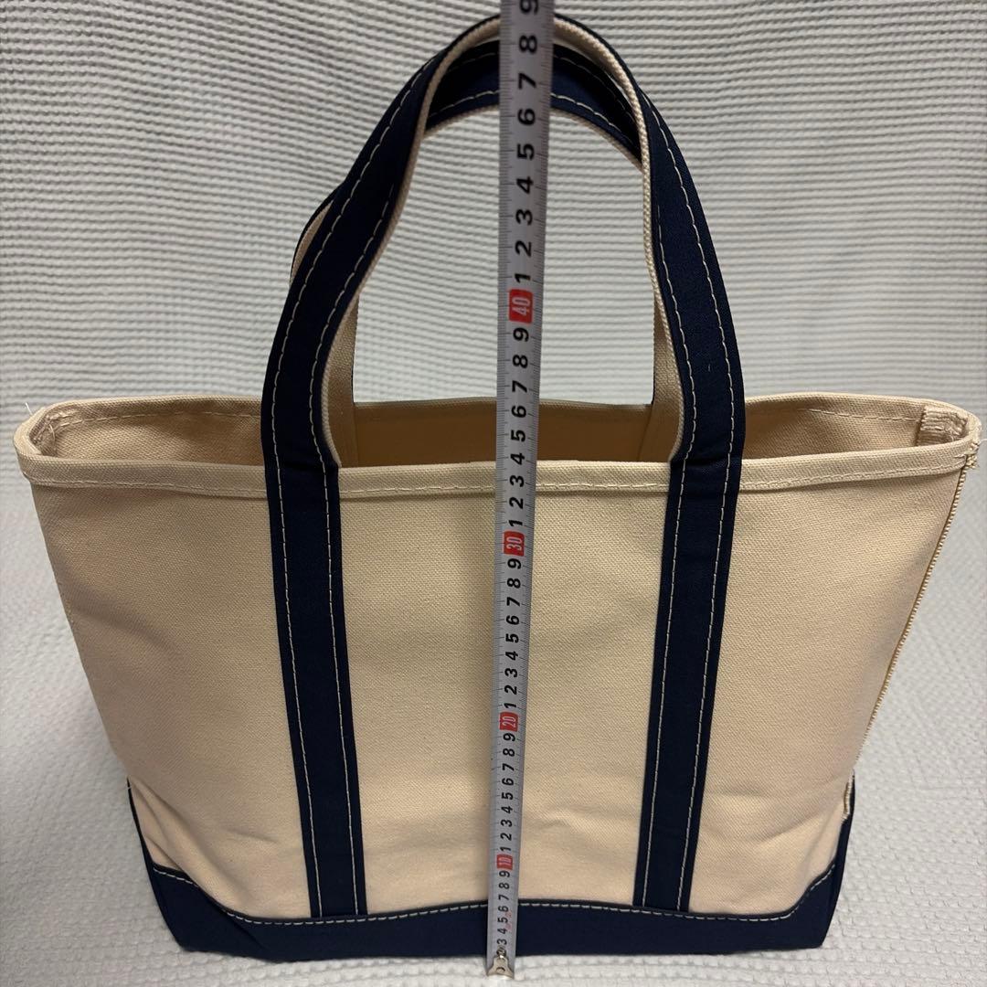 【新品】L.L.Bean トートバッグ　Ｍ　ネイビー　USA　袋付き