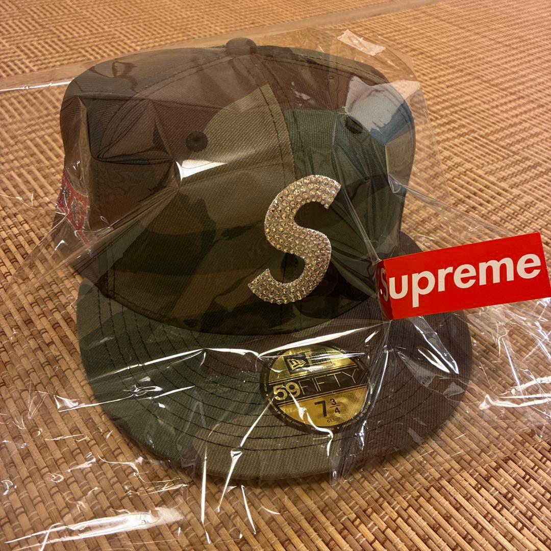 Supreme 59FIFTY 迷彩キャップ 7 3/4 - メルカリ