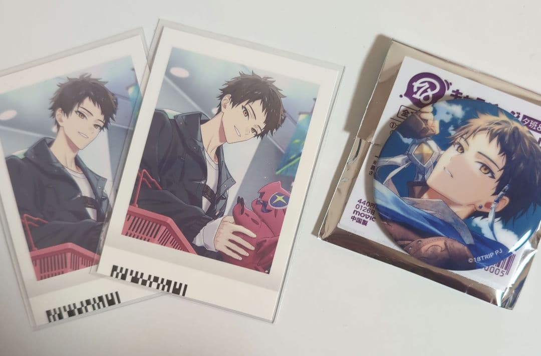 エイトリ 木ノ内太緒 缶バッジ＆ぱしゃこれ - メルカリ