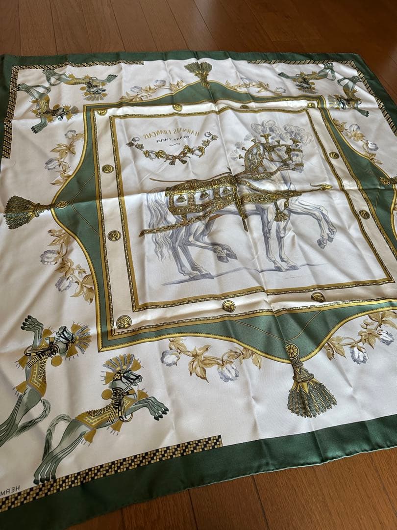 エルメス　スカーフ　カレ　1990 年代　正規店購入品