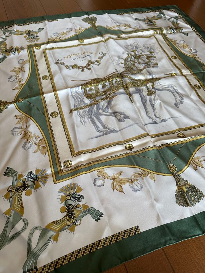 エルメス　スカーフ　カレ　1990 年代　正規店購入品