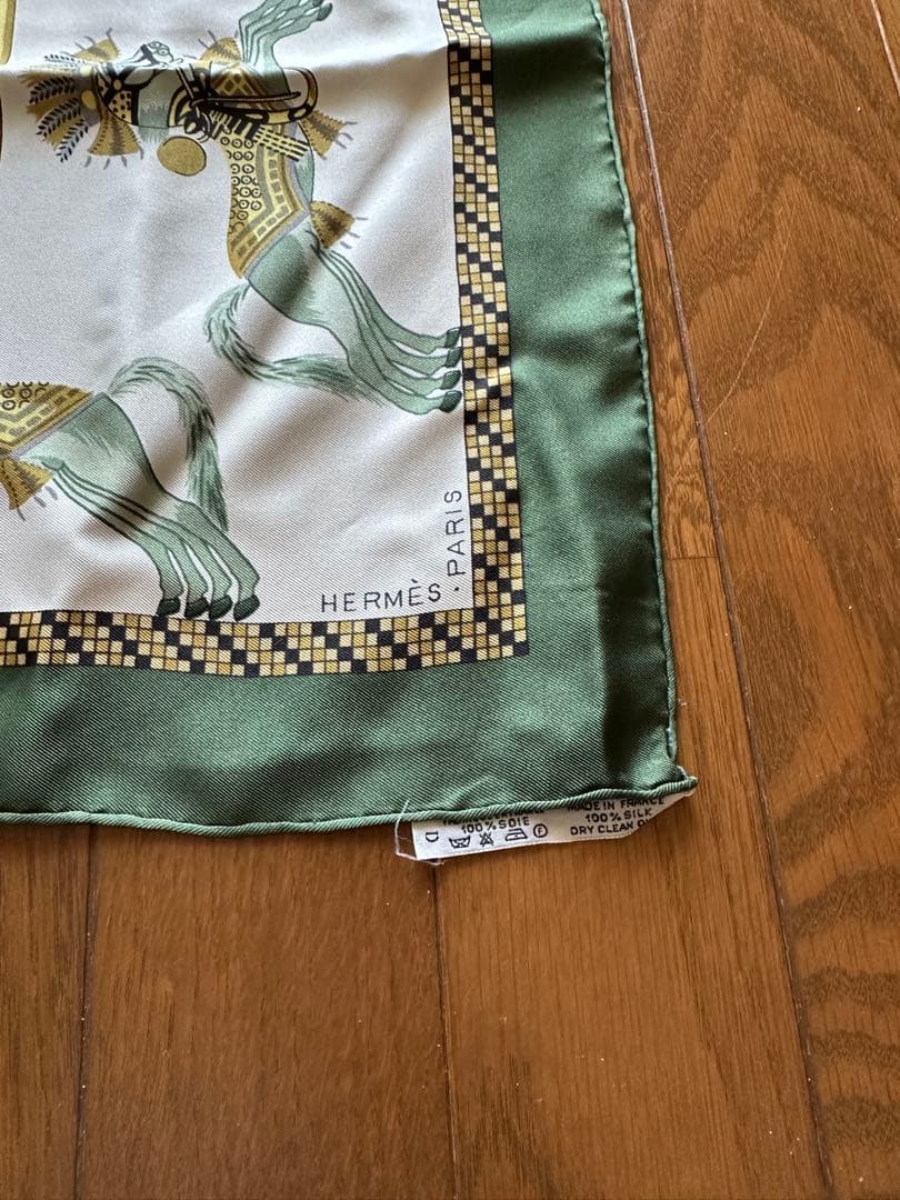エルメス　スカーフ　カレ　1990 年代　正規店購入品
