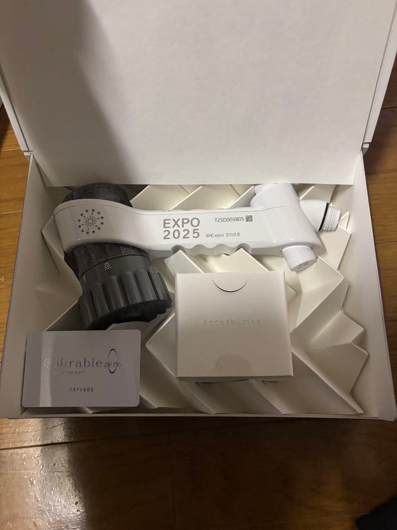 n*︎様 Mirable zero シャワーヘッド ULTRA FINE MIS Mirable(ミラブル)zero(ゼロ） シャワーヘッド ウルトラファインバブル