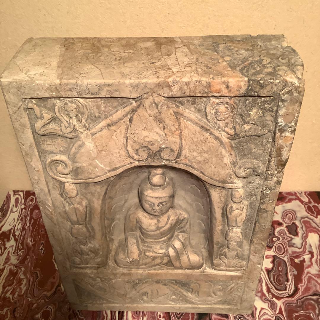 ロビン様売約keep…中国北魏・石仏「釈迦牟尼仏」北魏・隋・唐・北斎・北魏様式