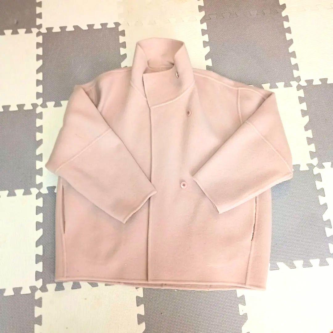 ひ*で様 Stola.ショートリバーコート ピンク 36サイズ - メルカリ