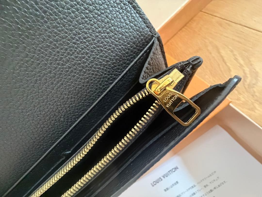 ヴィトン M80496 RFID認証 長財布 アンプラント ポルトフォイユ サラ