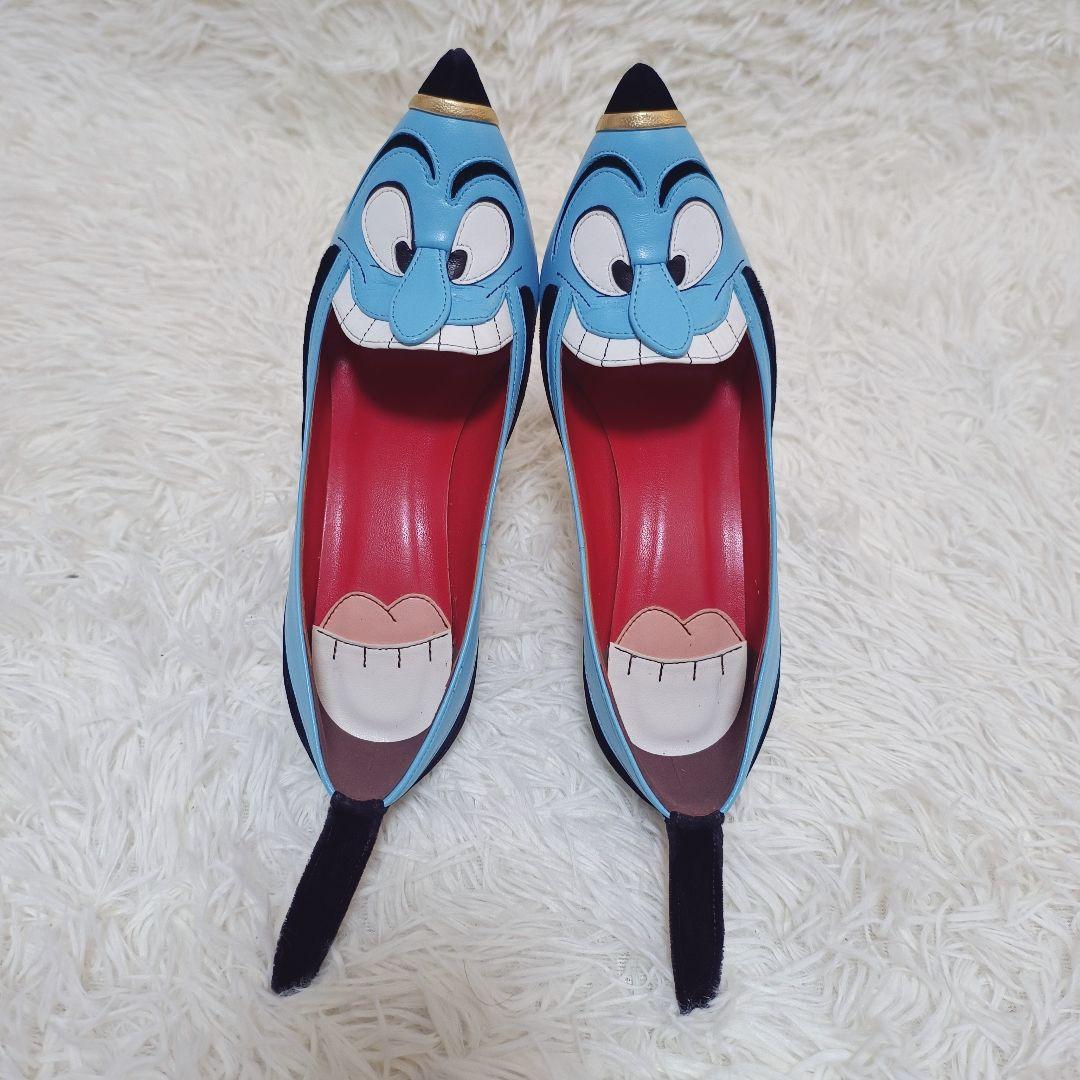 希少 ディズニー ダイアナ コラボ パンプス アラジン ジーニー - メルカリ