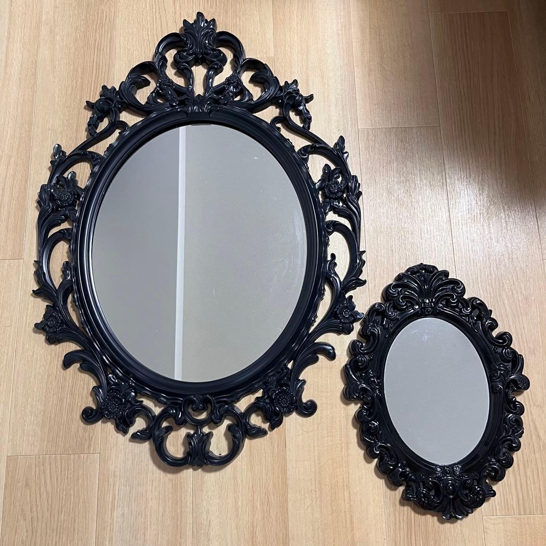 IKEA UNG DRILL ウォールミラー 2点まとめ 壁掛け 廃盤品 - メルカリ