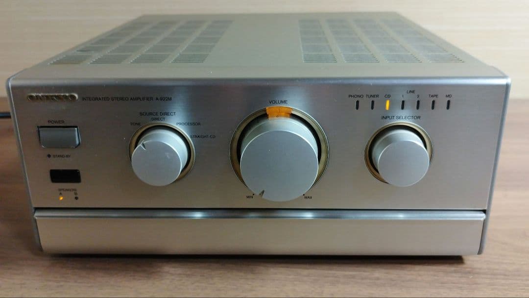 ONKYO A-922M プリメインアンプ シルバー - メルカリ
