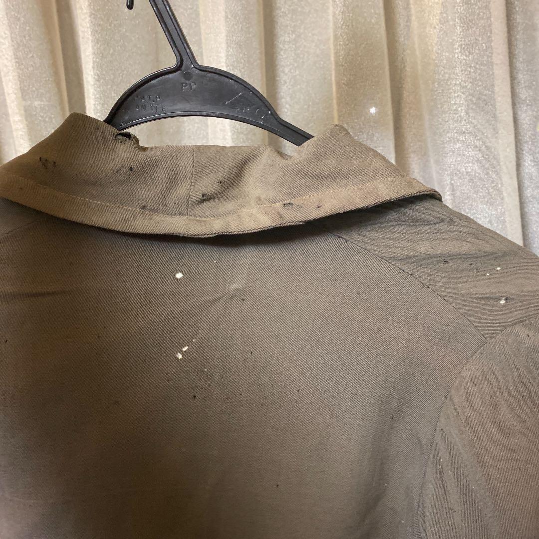 10's〜20's フレンチヴィンテージ コート　ショールカラー　ヘチマカラー