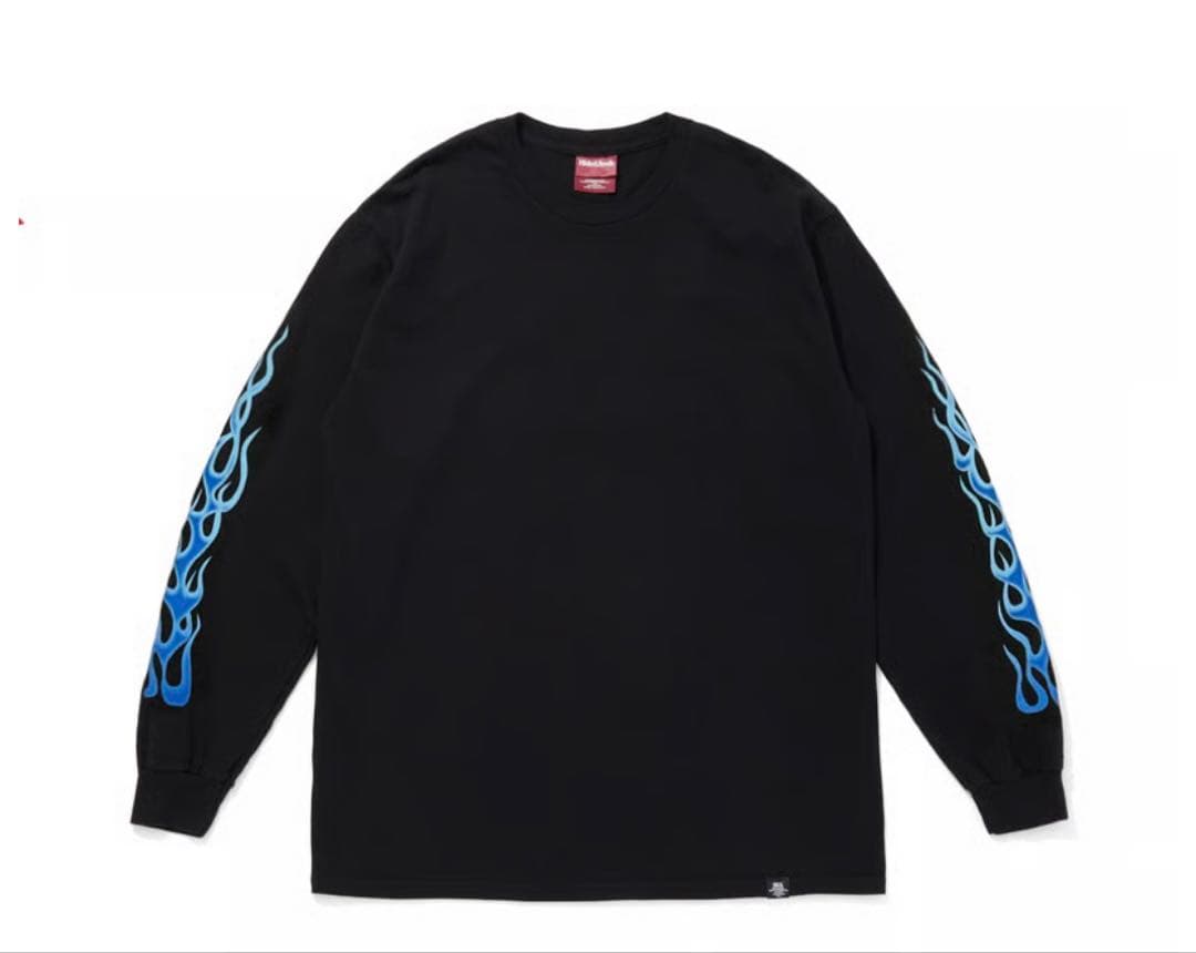 25AW ハイドアンドシーク 30周年ロンT 黒青L新品 キムタク