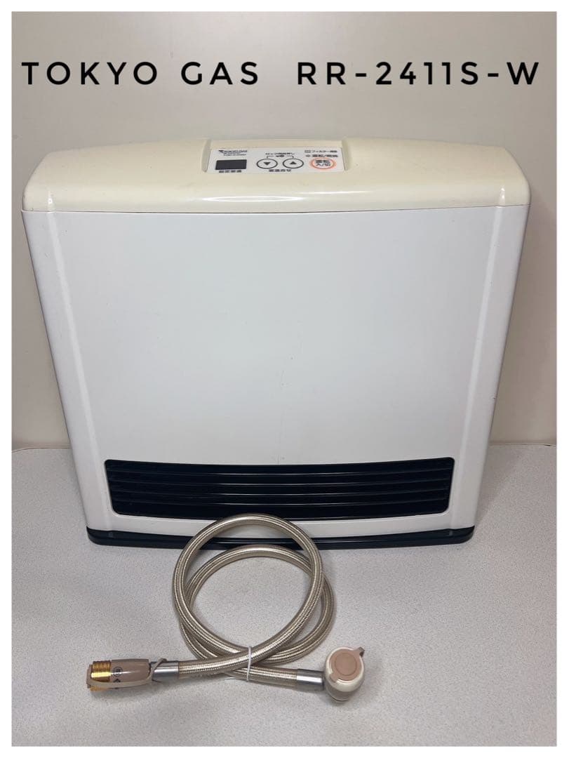 TOKYO GASガスファンヒーター RR-2411S-W 東京ガス - メルカリ