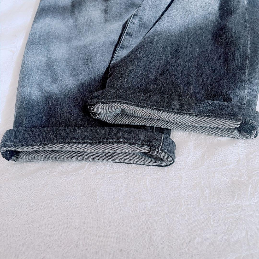 【23区デニム】美品✨2025 洗える ストレッチ ワイドパンツ 滝沢眞規子さん