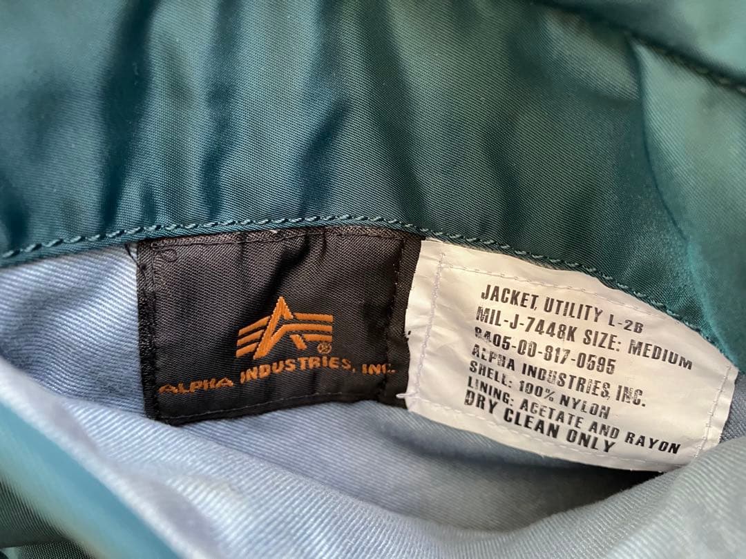 L-2B 軽量 ミリタリー フライトジャケット ライトゾーン アメリカ軍USAF