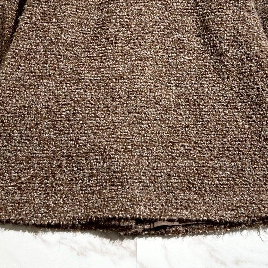 極美品 2020AW ヨーガンレール フーデッドロングコート アルパカ混 毛