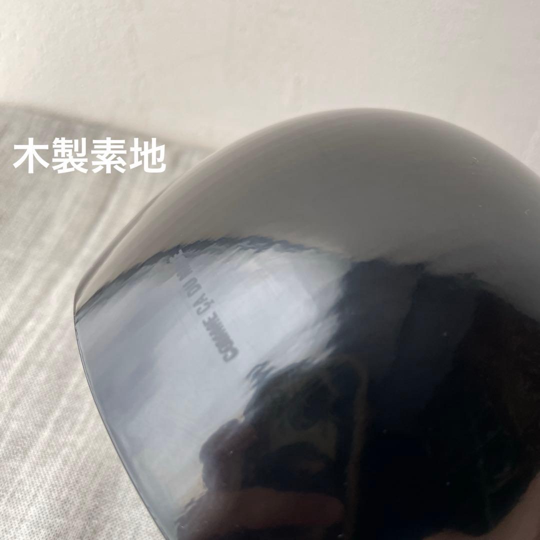 木製 入れ子椀 応量器 黒 漆器 2セット コムサデモード