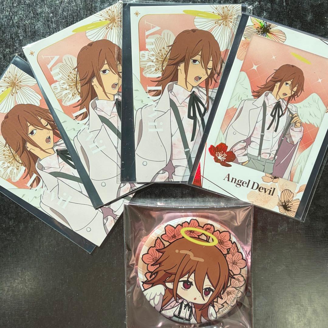 チェンソーマン ホテル 天使の悪魔 缶バッジ カード - メルカリ