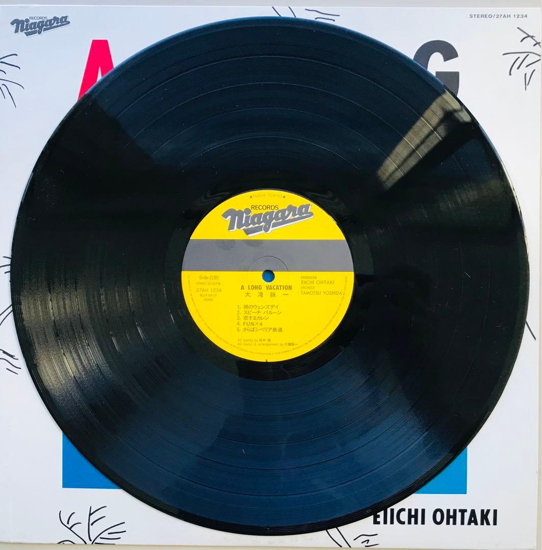 大滝詠一/A LONG VACATION 初版 大瀧詠一表記 マト1B6/1B6 - メルカリ