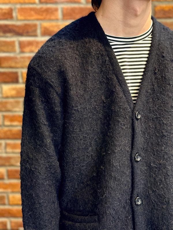 【美品/数量限定】AUBERGE モヘア カーディガン  NOIR 40 AUBERGE」 “KURT NOIR” | CIENTO BLOG