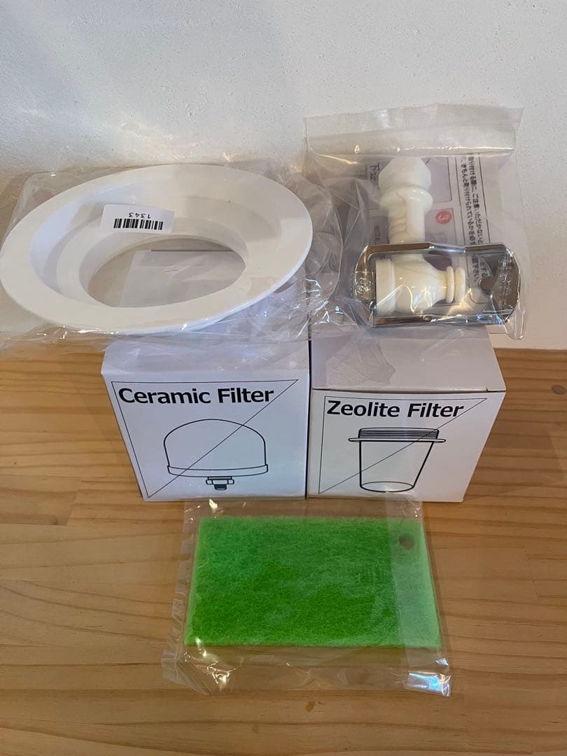 クラブエコウォーター ポタポタクラブ フィルター2種類 セット枠 蛇口