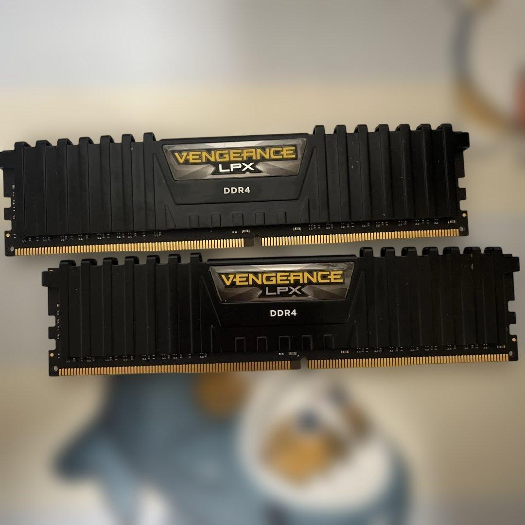メモリー CORSAIR Vengeance LPX DDR4 (2x16GB) CORSAIR Vengeance LPX DDR4 RAM 32GB (2x16GB) 3200MHz CL16-20-20-38