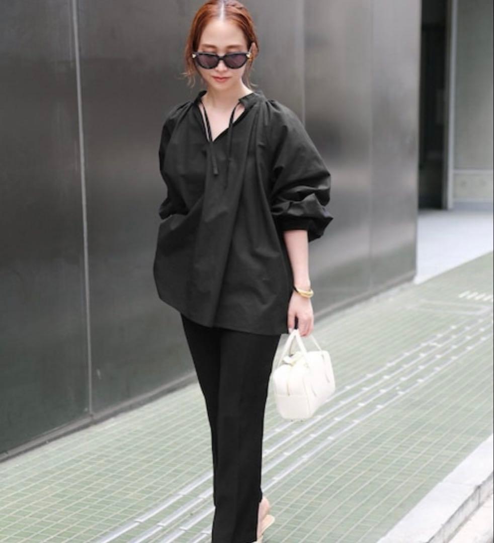 ドゥーズィエムクラス CELERI セルリ GATHERED ギャザードブラウス