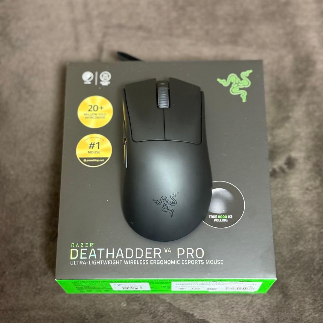 Razer DeathAdder V4 Pro ブラック