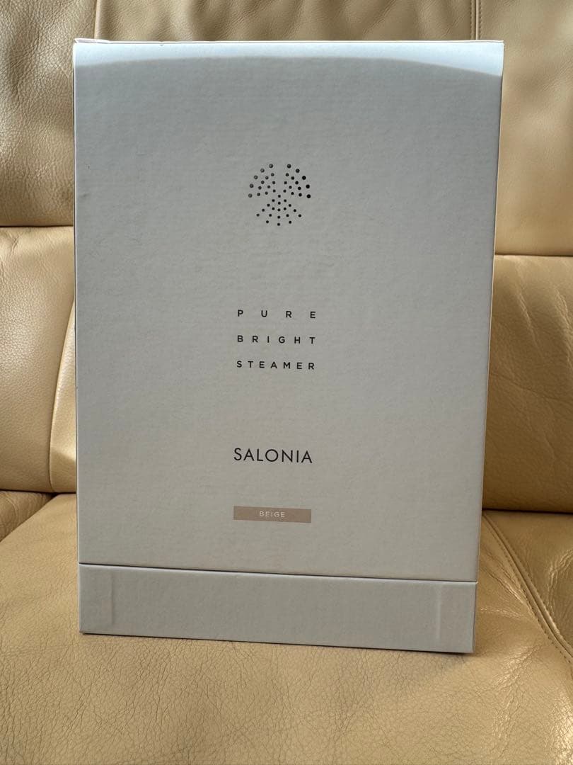 サロニア　ピュアブライト　スチーマー(ベージュ) サロニア ピュアブライトスチーマー ベージュ SAL22207BE SALONIA