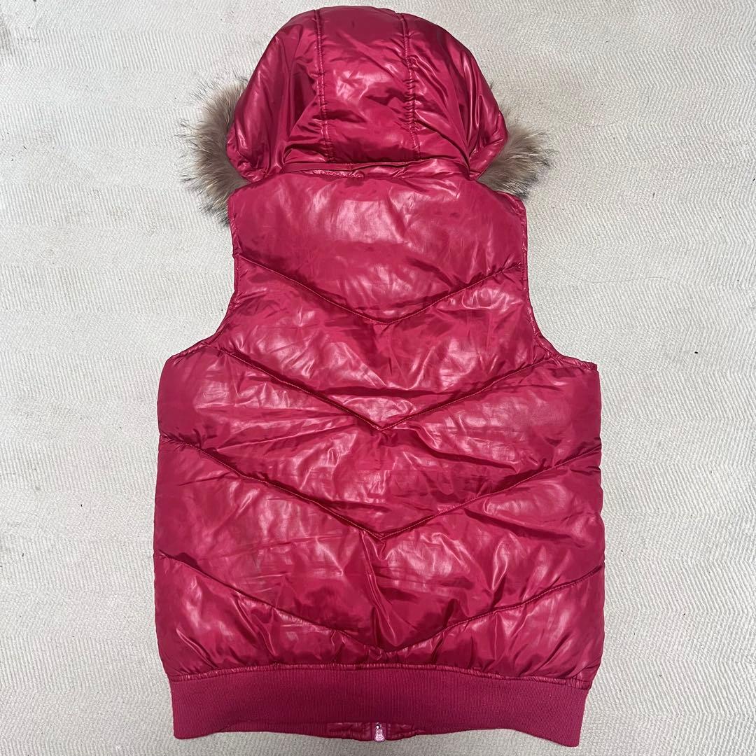 Y2K ピンク ファー ダウンベスト archive 平成 ギャル M - メルカリ