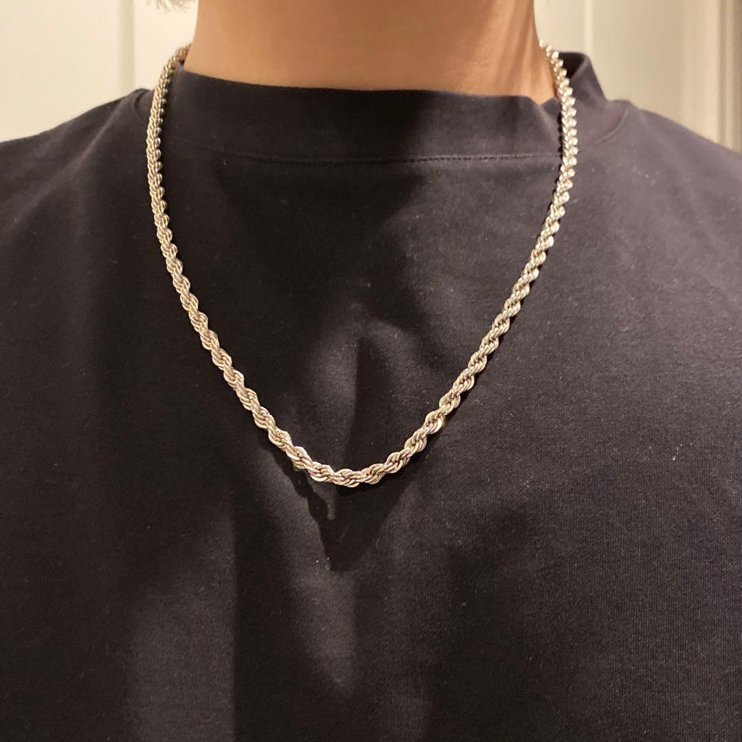 tiffany ティファニー ツイスト ロープ 61cm ロング ネックレス