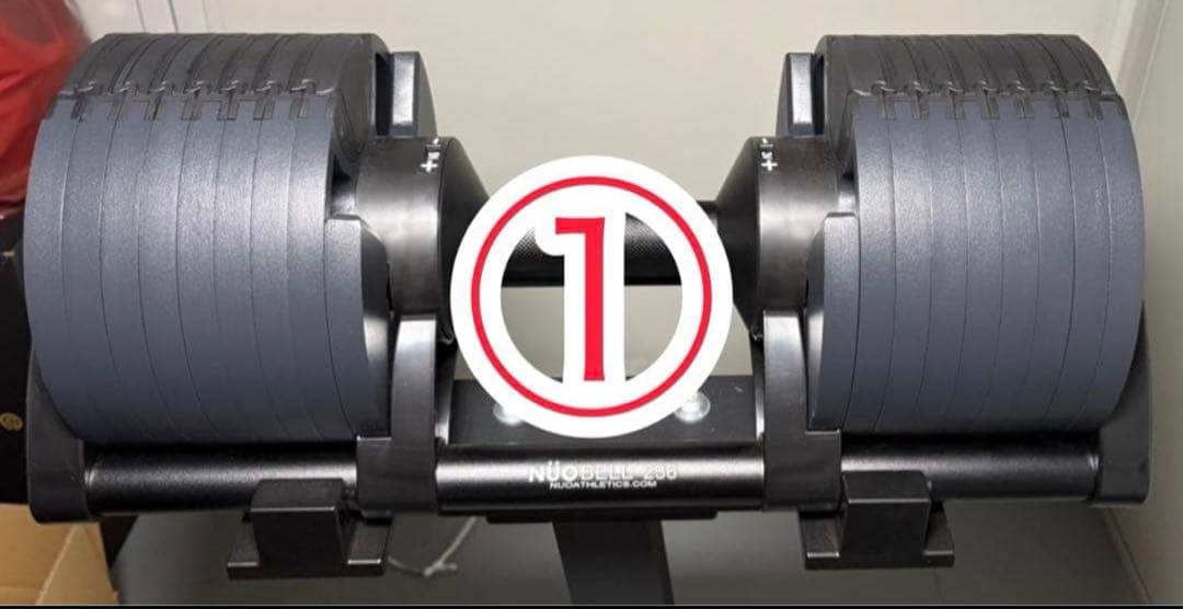 NUOBELL 236 可変式ダンベル 36kg※一個の① - メルカリ