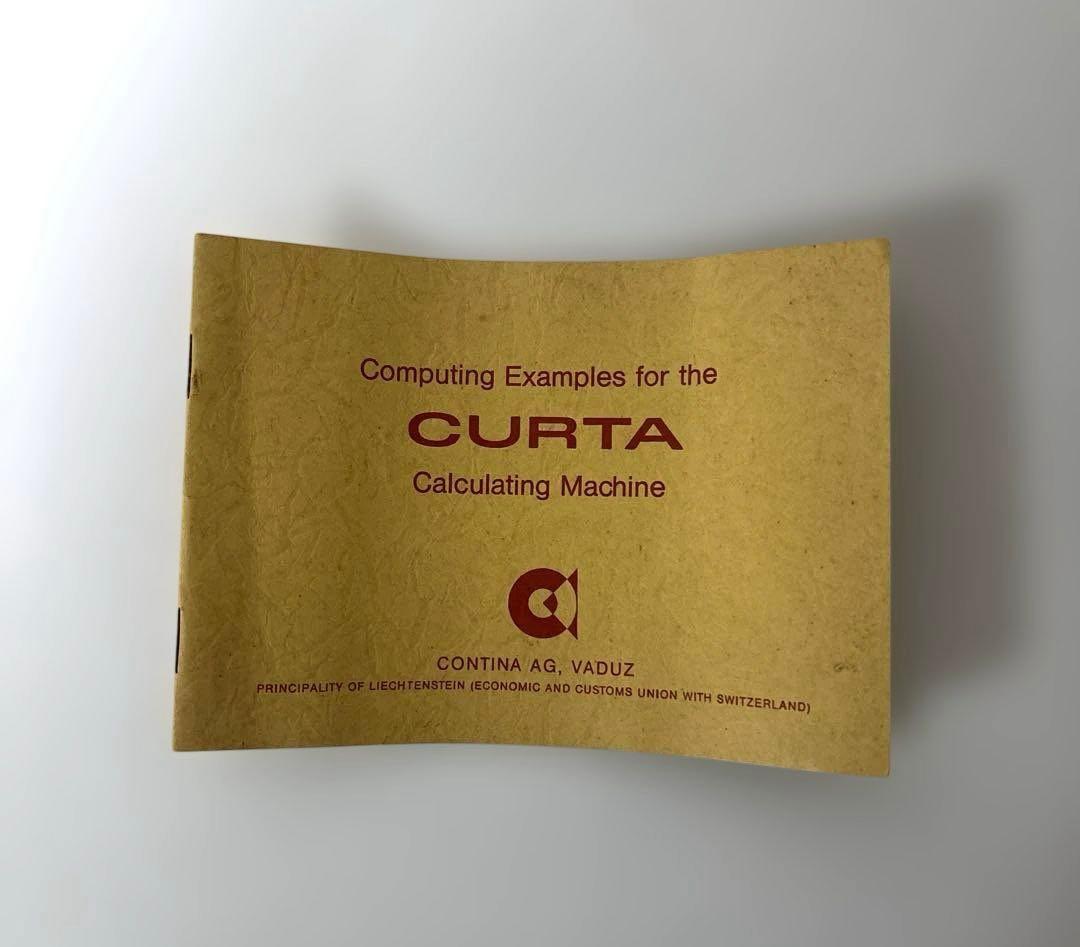 希少品】Curta Type I メカニカル計算機 ケース、説明書付き - メルカリ