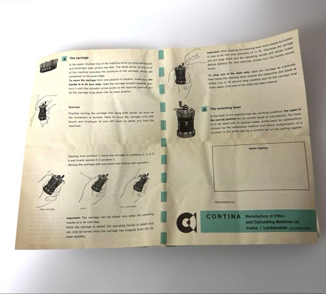 希少品】Curta Type I メカニカル計算機 ケース、説明書付き - メルカリ