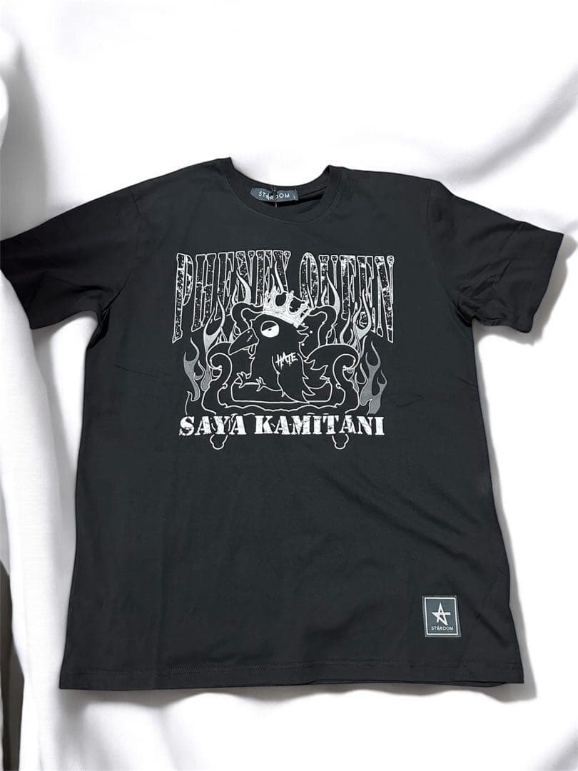 ⭐️即完売品⭐️スターダム 上谷沙弥 メンズTシャツ Lサイズ